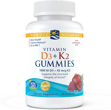 Vitamin D3 + K2 60 Gummies